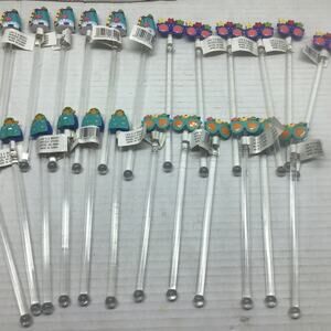 Lot of 24 New Lifes A Beach Swizzle Sticks Sunglasses Purse Beach Tote